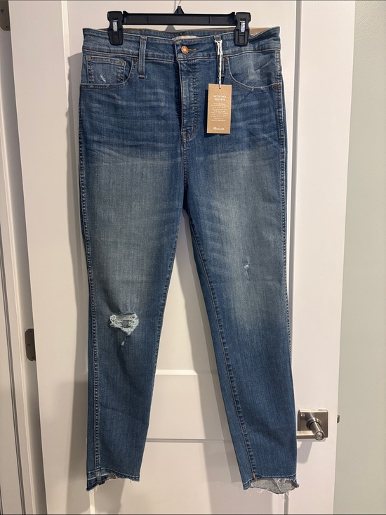 Madewell Denim - Madewell Women’s Curvy High Rise Skinny Jeans 32